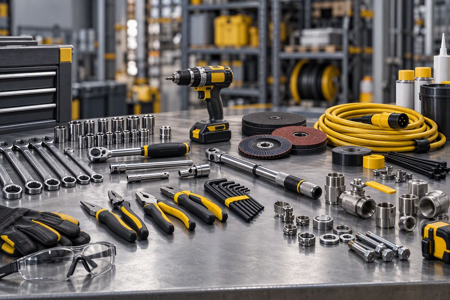 Hand tools and consumables